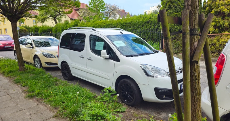 citroen lubuskie Citroen Berlingo cena 42900 przebieg: 118000, rok produkcji 2017 z Góra